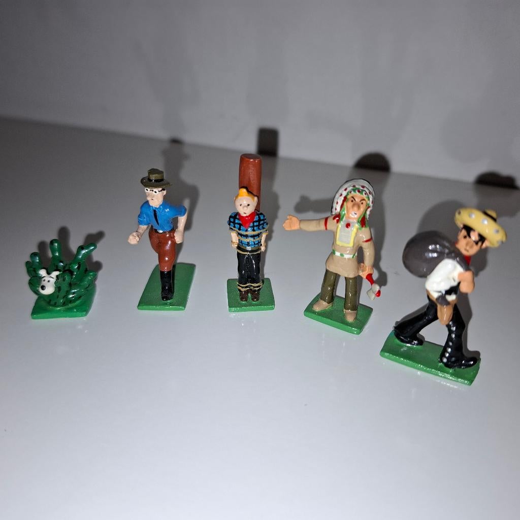 Figurine Tintin Pixi - Tintin Au Far West - Série Mini - Plomb France