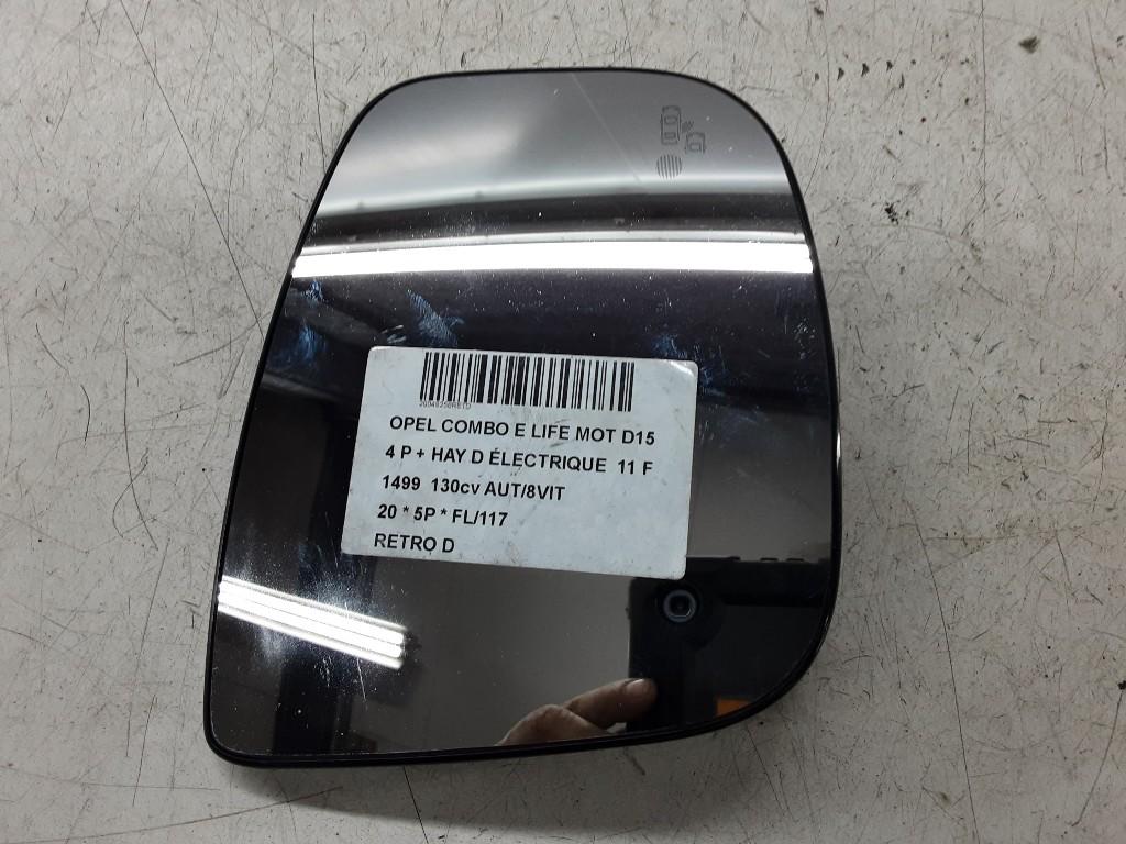 SPIEGEL RECHTS Opel Combo Life / Tour (01-2018/-), Auto-onderdelen, Spiegels, Opel, Gebruikt