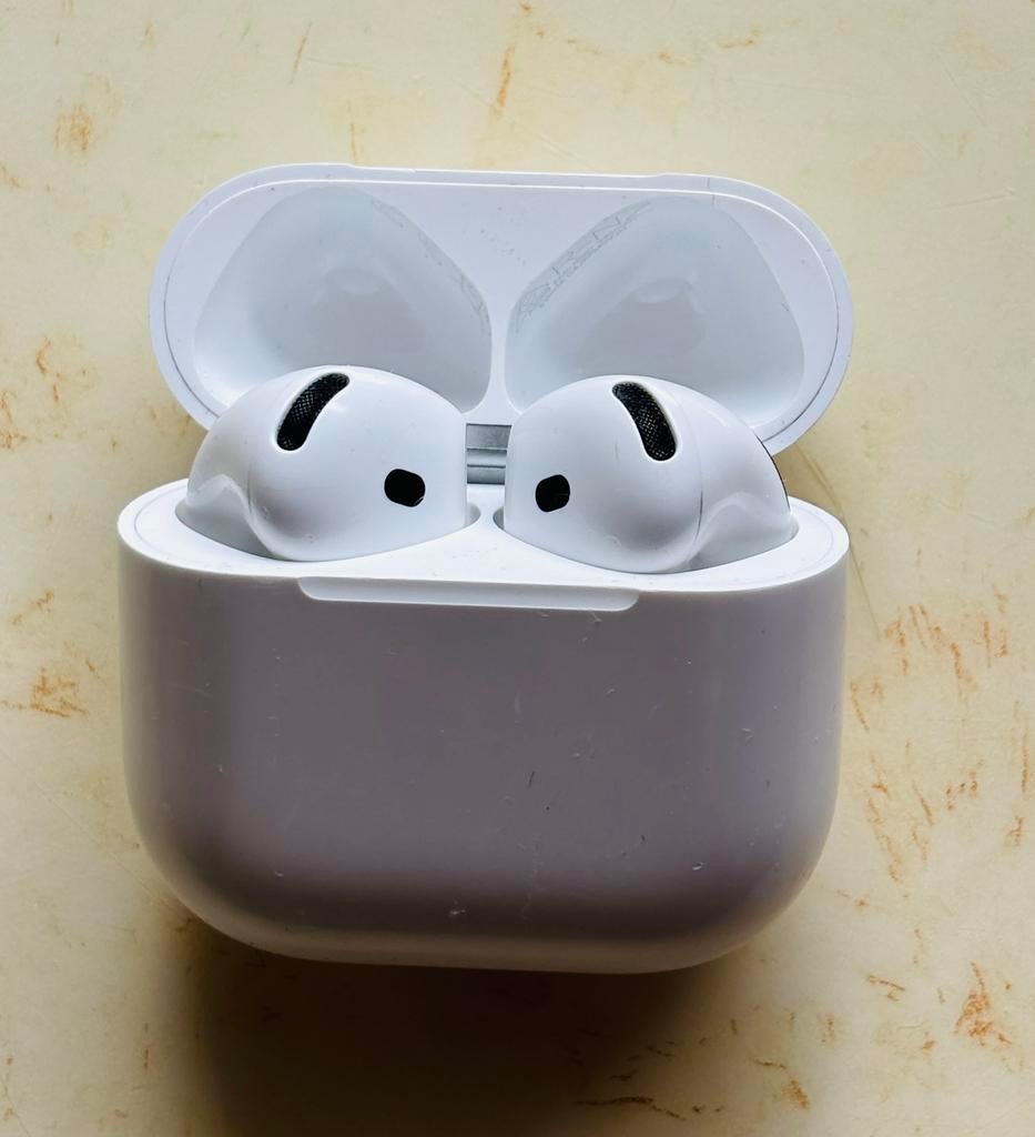 AirPods 4 ANC Wit, Telecommunicatie, Mobiele telefoons | Oordopjes, Zo goed als nieuw, Apple, Wit, Ophalen