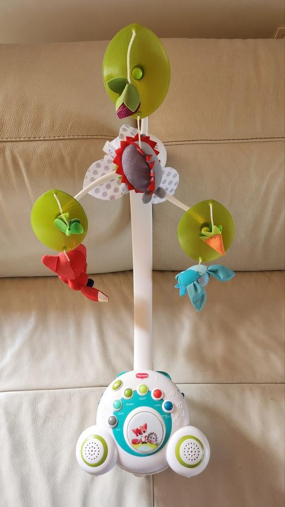 Muziekmobiel Tiny Love, Ophalen