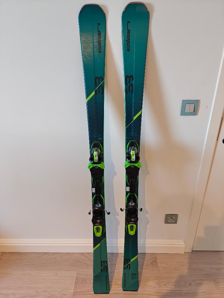 Elan Primetime 33 - maat 165, Sport en Fitness, Skiën en Langlaufen, Zo goed als nieuw, Ski's, Ski, Overige merken, Carve, 160 tot 180 cm