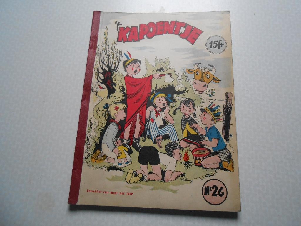 't Kapoentje 26 . 1955., Gelezen, Marc Sleen, Eén stripboek, Ophalen of Verzenden