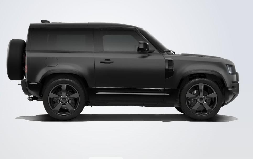 Land Rover Defender 90 V8 P525 Carpathian Pack, Argent ou Gris, Achat, Entreprise, 5000 cm³