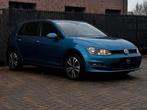 VW GOLF VII 2013 1.4BENZ 93DKM GEKEURD&GARANTIE, Auto's, Volkswagen, Voorwielaandrijving, Euro 5, Zwart, 4 cilinders