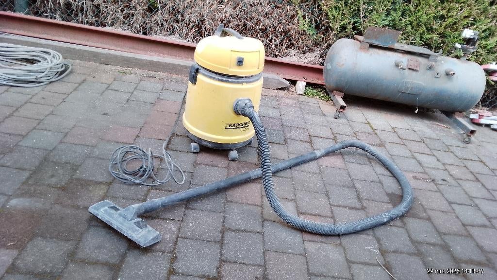 Kärcher, Ophalen, Gebruikt