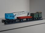 Grue ferroviaire avec wagons associés - Märklin - HO, Hobby & Loisirs créatifs, Enlèvement ou Envoi, Courant alternatif, Wagon