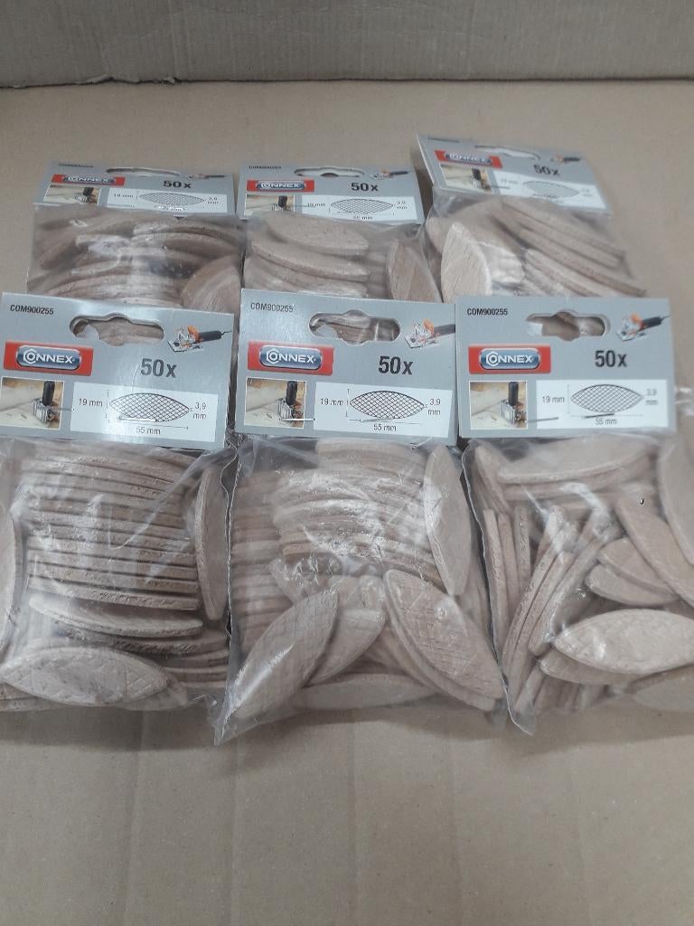 Lot Connex lamellen deuvels 300 stuks type 10, Bricolage & Construction, Enlèvement, Neuf