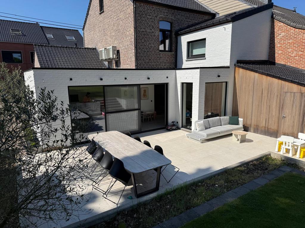 Table de jardin avec 8 chaises, Enlèvement, Comme neuf, Aluminium