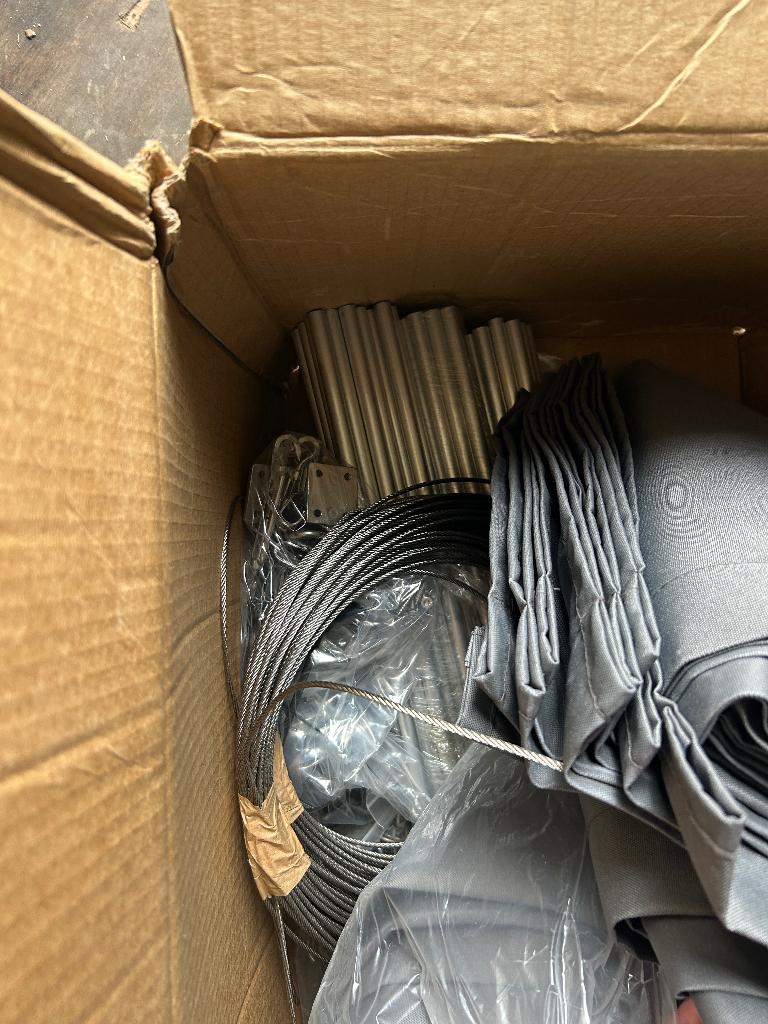 schaduwdoek, Ophalen, Nieuw