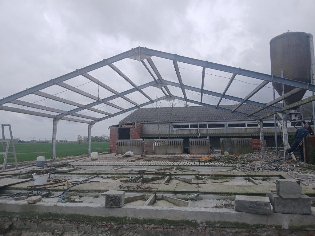 metalen spant, Doe-het-zelf en Bouw, Ophalen, Gebruikt, IJzer