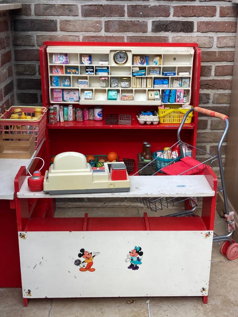 Houten speelgoedwinkeltje, Kinderen en Baby's, Ophalen, Gebruikt, Overige typen