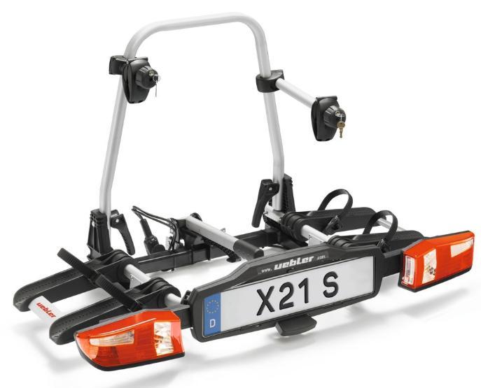 fietsendrager UEBLER X21-S (Duits TOPmerk) voor 2 E-bikes, Autos : Divers, Porte-vélos, Comme neuf, Support d'attelage, 2 vélos