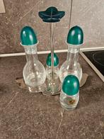 Olie-azijn set in kristal, Ophalen