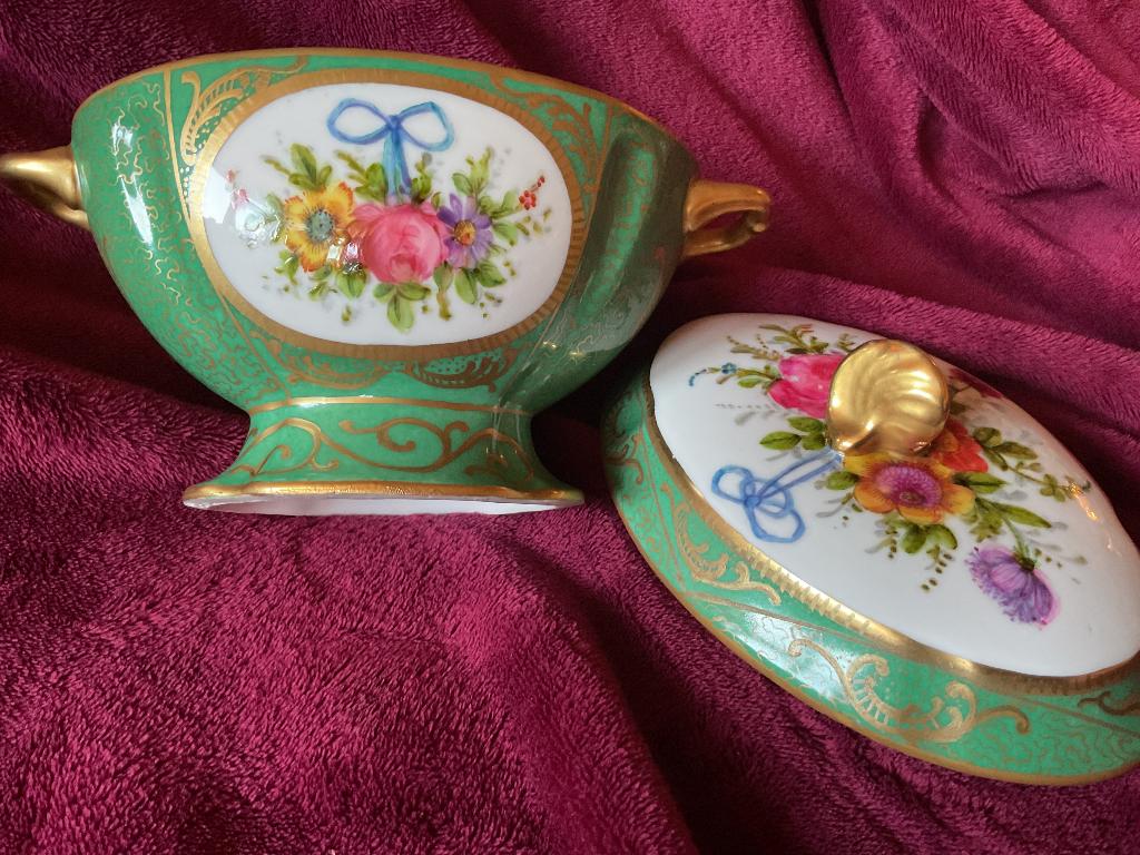 Grand sucrier porcelaine de Paris ancien, Enlèvement