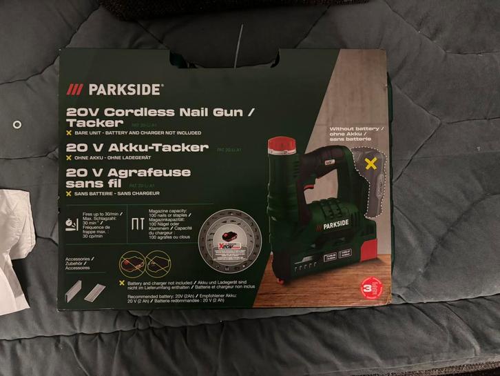 Parkside Nietmachine / Accu-Tacker, Bricolage & Construction, Instruments de mesure, Neuf, Enlèvement