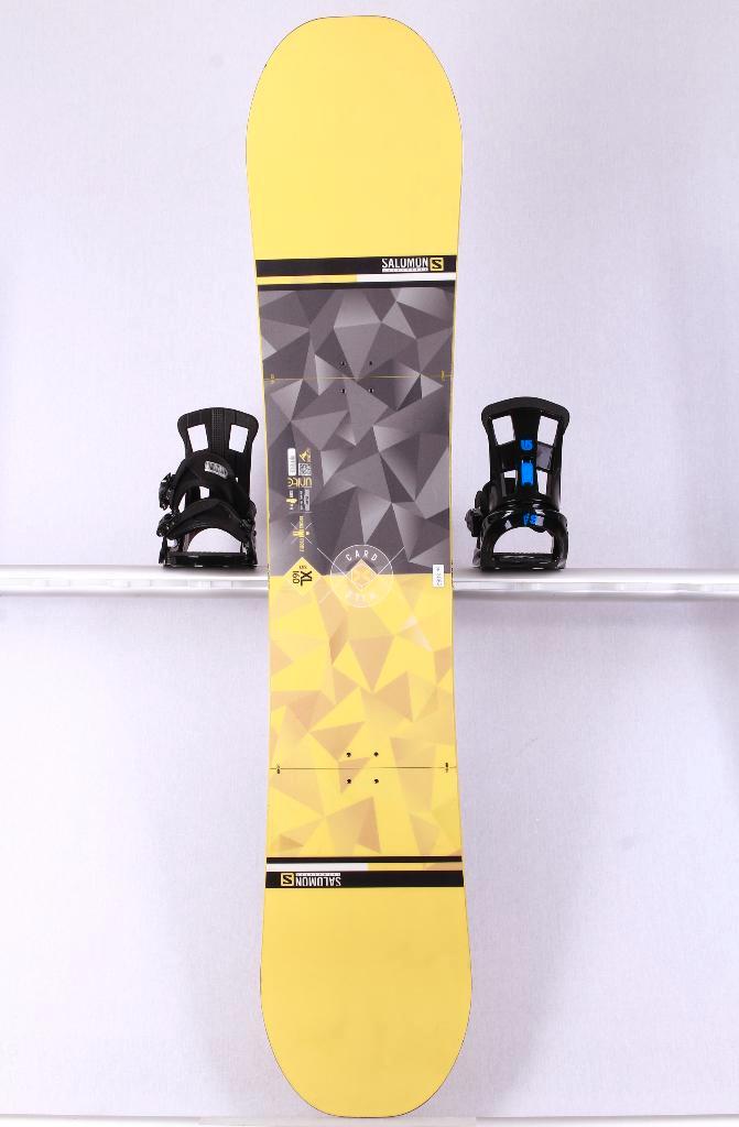 Snowboard 160 SALOMON WILD CARD, jaune clair, Sports & Fitness, Snowboard, Utilisé, Planche, Enlèvement ou Envoi