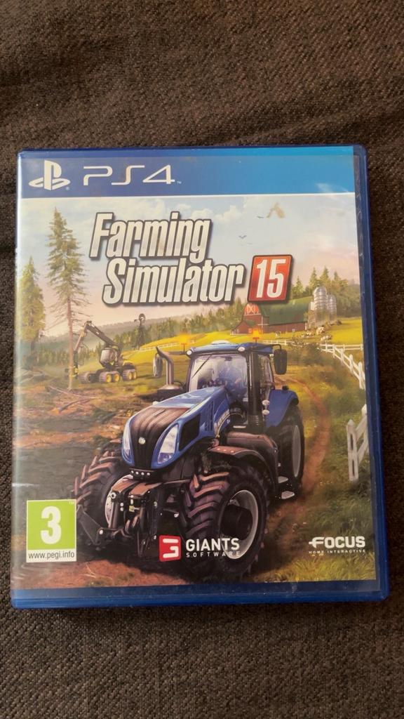 Farming simulator 15 ps4, Consoles de jeu & Jeux vidéo, Jeux | Sony PlayStation 4, Enlèvement, Utilisé, Simulation, À partir de 3 ans