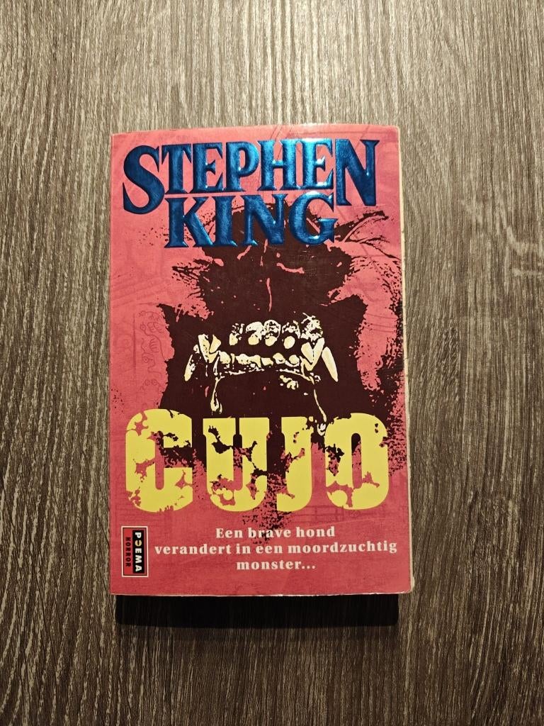 Stephen King boekenbundel: Cujo, Insomnia, De Scherpschutter, Verzenden, Gelezen, Stephen King, België
