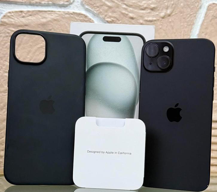 Iphone 15 plus 128gb, Telecommunicatie, Mobiele telefoons | Apple iPhone, Zo goed als nieuw, iPhone 15, Zwart, Ophalen of Verzenden