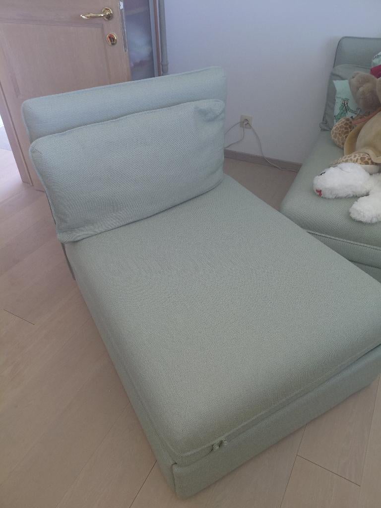 Zetelbed, Huis en Inrichting, Zetels | Zetels, Ophalen, Tweepersoons, Zo goed als nieuw, Rechte bank