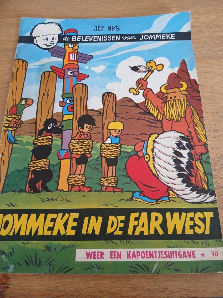 Jommeke nr 30, Livres, Livres d'images & Albums d'images, Enlèvement