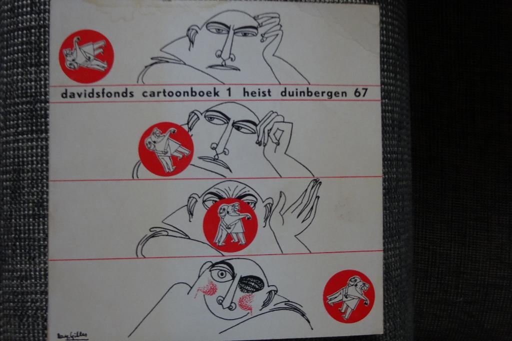 cartoons knokke, Peinture et dessin, Diverse auteurs, Comme neuf, Enlèvement