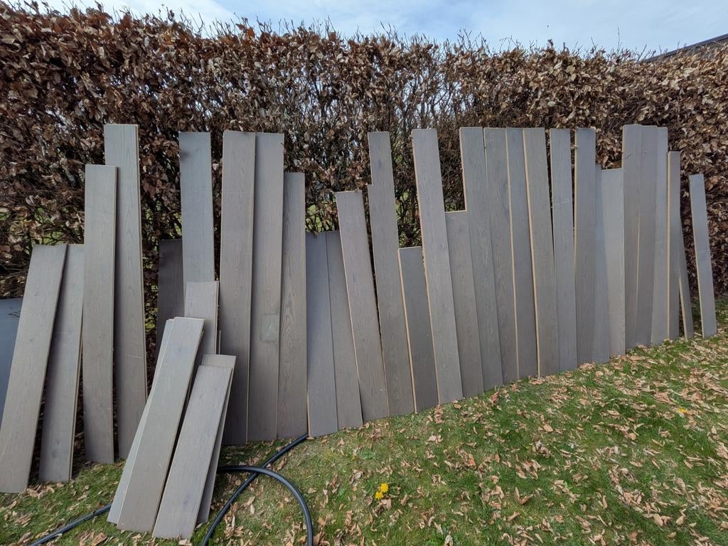 Laminé à clic de 8 m², Enlèvement, Parquet