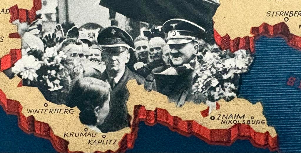 Duitse postkaart 1939 gestempeld, Verzamelen, Militaria | Tweede Wereldoorlog, Verzenden