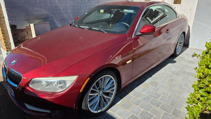Bmw 335i e93 lci, Autos, BMW, Particulier, Série 3, Essence, Cabriolet, 2 portes, Automatique, Rouge, Autres couleurs, Cuir, Propulsion arrière