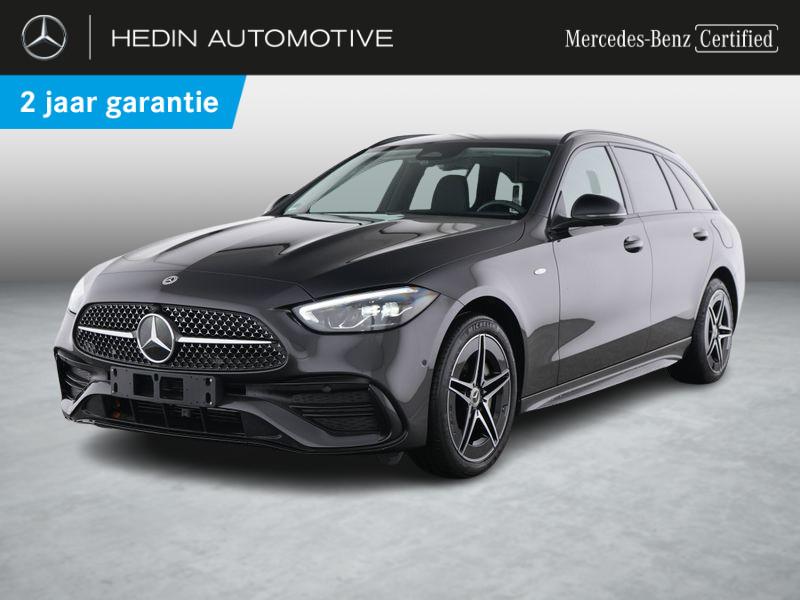 Mercedes-Benz C-klasse 300 e Break AMG Line | Trekhaak | Nig, Automaat, Zwart, 4 cilinders, Regensensor