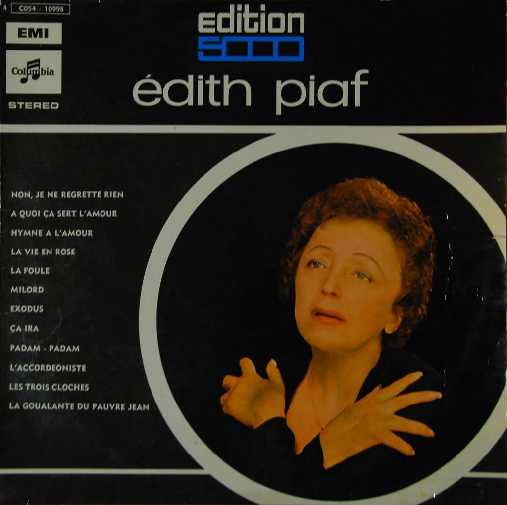 LP Edith Piaf, Ophalen, Gebruikt, 12 inch, Europees