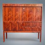 Vintage Scandinavisch dressoir met hoge plank uit de jaren 6, Antiek en Kunst, Ophalen