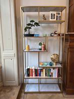 Gouden wandrek wit/roos marmer Furnified, Ophalen, 200 cm of meer, Zo goed als nieuw, Minder dan 150 cm