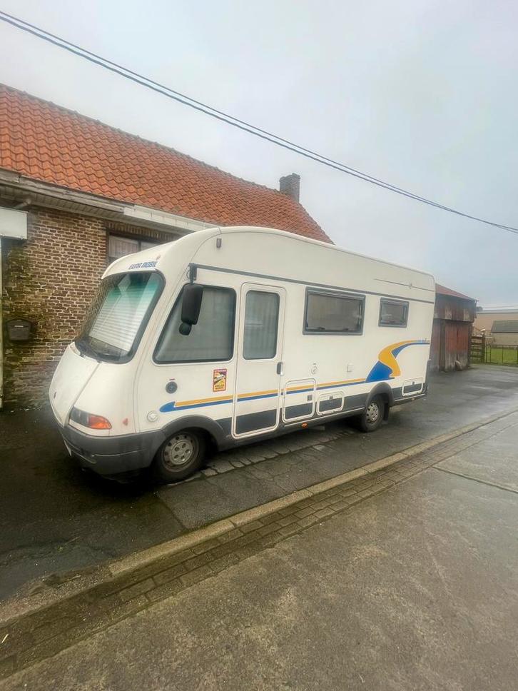 Eura mobil integraal 2002 model 2003, Caravans en Kamperen, Mobilhomes, Particulier, tot en met 5, Integraal, Eura Mobil, Fiat