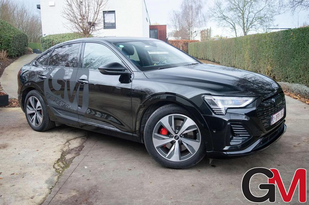 Audi Q8 e-tron Sportback 89 kWh 50 Quattro S line, Cuir, Achat, Interruption de démarrage, Entreprise
