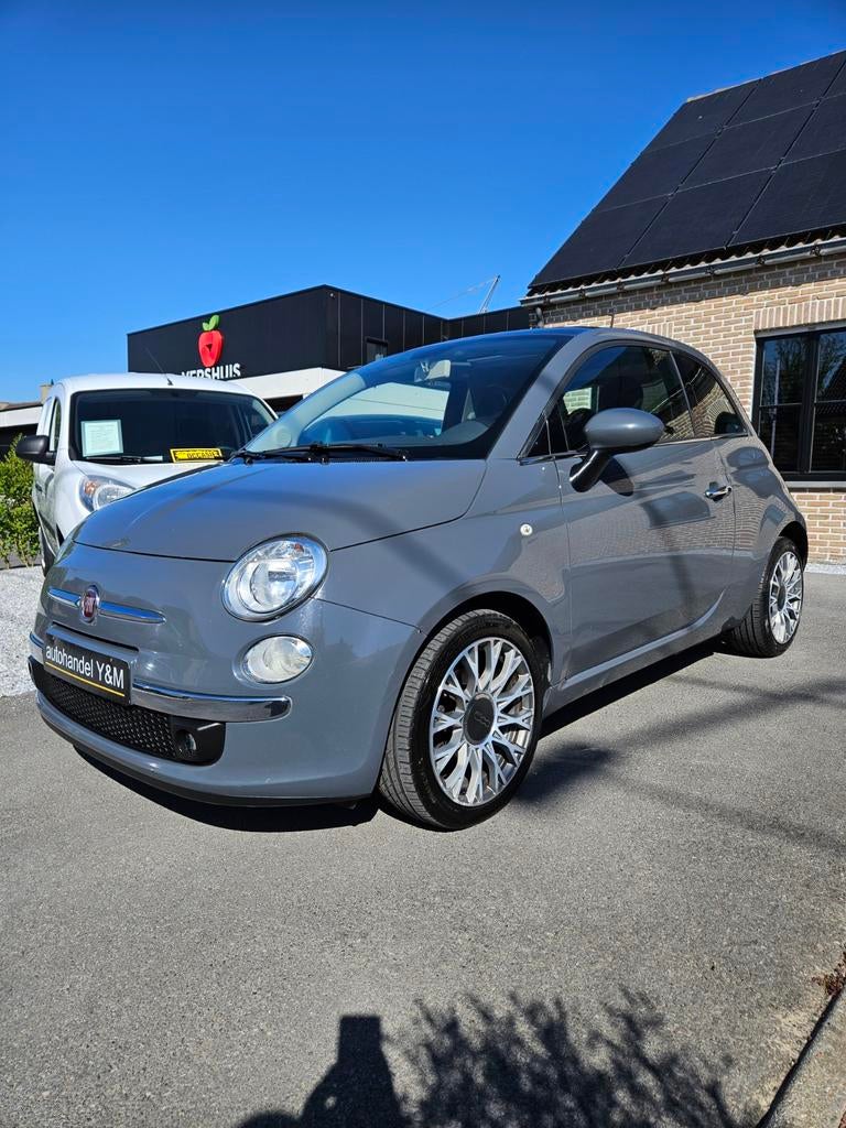 Fiat 500 1.0benzine️⛽️ Panoramadak Gekeurd Voor Verkoop, Stof, Zwart, Bedrijf, Handgeschakeld