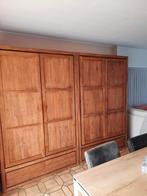 Te koop 2 garderobekasten merk walton teak, 200 cm of meer, Teakhout, Zo goed als nieuw, Minder dan 150 cm