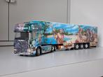 Tekno J.Schmid Transporte Herpa Scania 4serie, Hobby & Loisirs créatifs, Voitures miniatures | 1:50, Enlèvement ou Envoi, Comme neuf