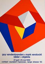 Guy Vandenbranden en Mark Verstockt. Zeefdruk affiche, 1968., Ophalen