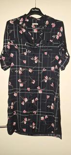 Zwart, bloemen hemdskleed. Senso, Kleding | Dames, Jurken, Maat 38/40 (M), Ophalen of Verzenden, Gedragen, Senso