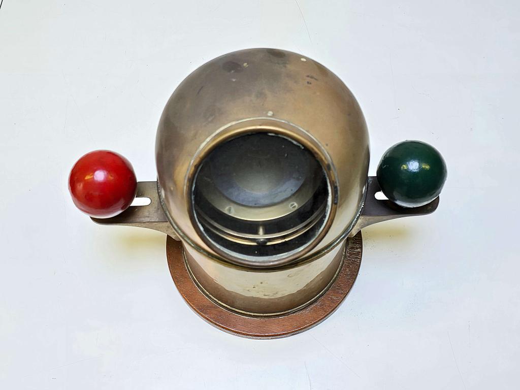 Groot antiek SCHEEPSKOMPAS van koper, Niet ingevuld, Gebruikt, Overige typen, Niet ingevuld