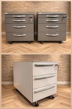 3 ladeblokken met slot/2 x Palmberg + 1 wit, Ophalen, Zo goed als nieuw