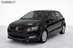 VW POLO • 1.2 BENZINE • CARPLAY • GEKEURD & GARANTIE, Auto's, Volkswagen, Voorwielaandrijving, Euro 5, Stof, Zwart