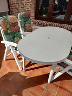 Hartman tuinset, Tuin en Terras, Ophalen, Kunststof, Gebruikt, 6 zitplaatsen