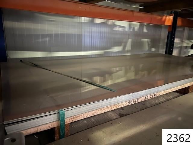 2125. Diverse rvs platen / rvs plaat, Doe-het-zelf en Bouw, IJzerwaren en Bevestigingsmiddelen, Nieuw, Ophalen
