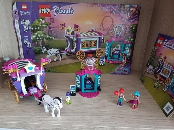 Lego friends set magische caravan 41688 +7 jaar, Ophalen of Verzenden, Lego