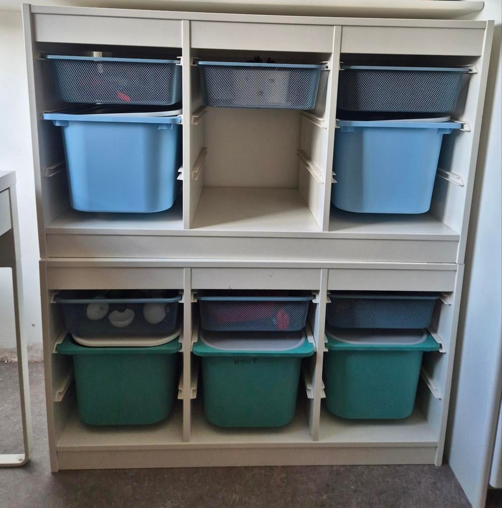 2 trofast kasten, Maison & Meubles, Armoires | Armoires à porte coulissante & Armoires à archives, Enlèvement