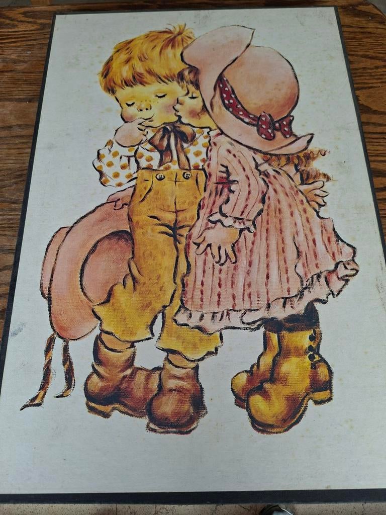 Kader Sarah kay seventies, Verzamelen, Retro, Ophalen