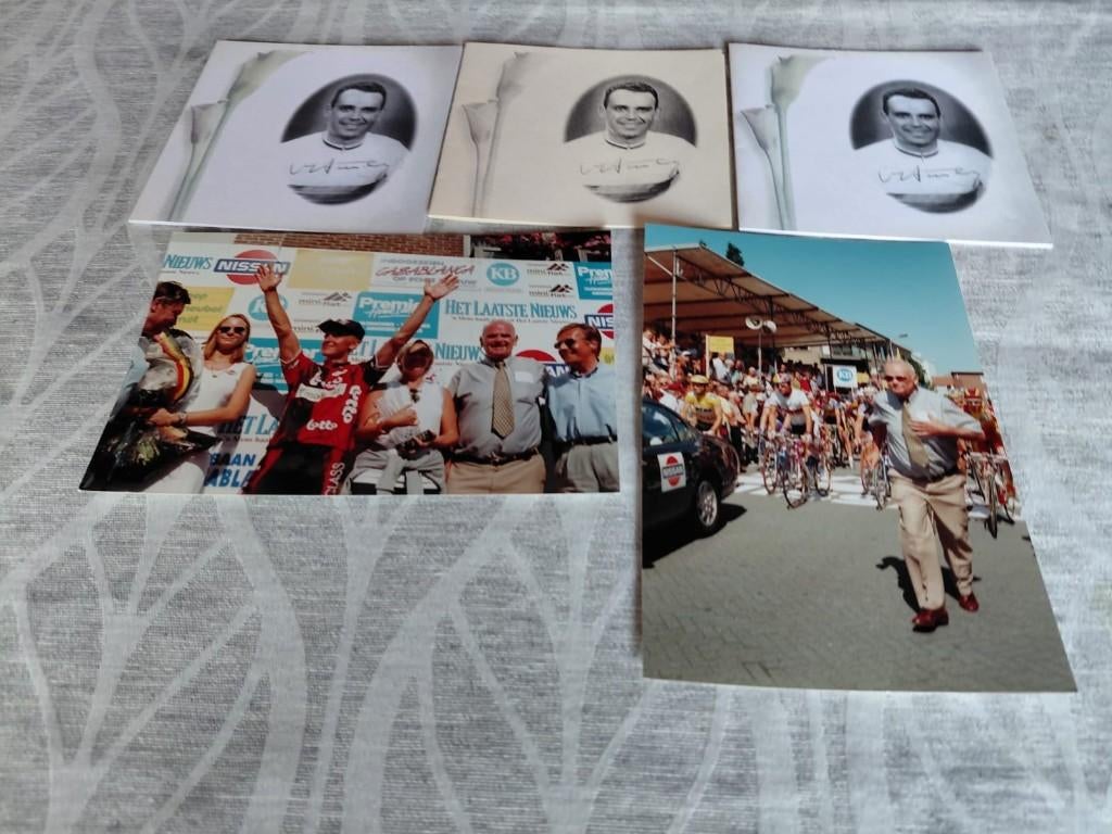 Verzameling cyclisme : Rik Van Steenbergen., Collections, Enlèvement ou Envoi, Image pieuse
