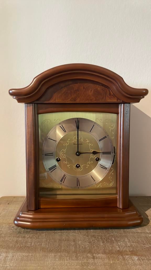 Schmeckenbecher klok 3 melodieën Westm., St. Mich., Whitt., Antiek en Kunst, Antiek | Klokken, Ophalen